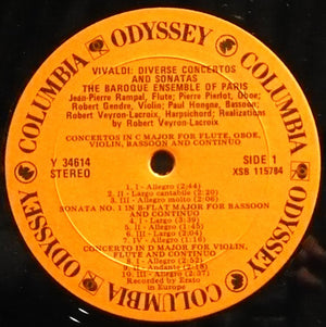 Ensemble Baroque De Paris - Diverse Concertos And Sonatas