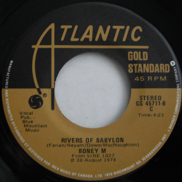 Boney M. - Rasputin / Rivers Of Babylon