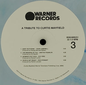 Various - A Tribute To Curtis Mayfield