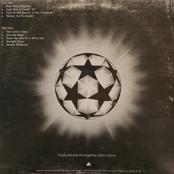 Quazar - Quazar Vinyl Record