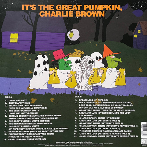 Vince Guaraldi - It's The Great Pumpkin, Charlie Brown (Original Soundtrack Recording) - 2022