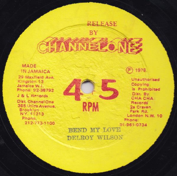 Delroy Wilson - I'll Never Hurt You
