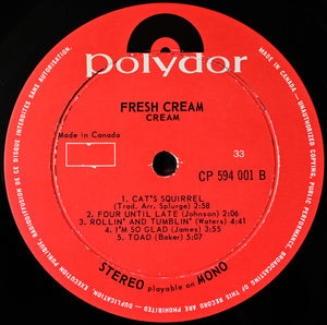 Cream - Fresh Cream - 1966