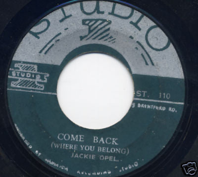 Jackie Opel - Cry Me A River / Eternal Love - 1965