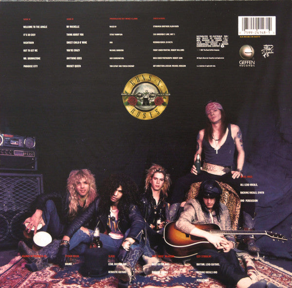 Guns N' Roses - Appetite For Destruction - 1987