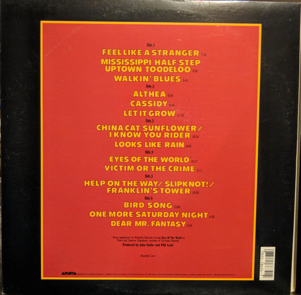 Grateful Dead, The - Without A Net - 1990