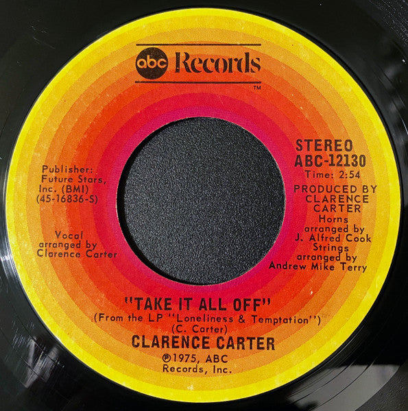 Clarence Carter - I Got Caught - 1975