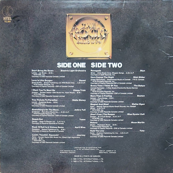 Various - The Rock Album - 1980