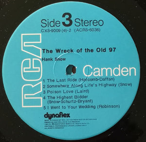 Hank Snow - The Wreck Of The Old 97