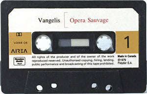 Vangelis - Opera Sauvage - 1986