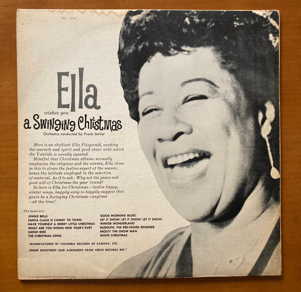 Ella Fitzgerald - Ella Wishes You A Swinging Christmas - 1960