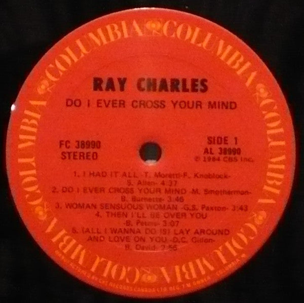 Ray Charles - Do I Ever Cross Your Mind