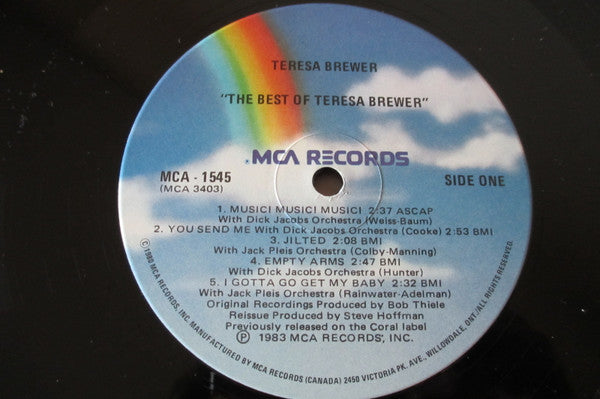 Teresa Brewer - The Best Of Teresa Brewer -