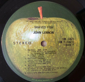 John Lennon / Plastic Ono Band, The - Shaved Fish - 1975