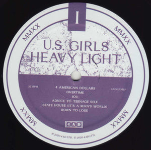 U.S. Girls - Heavy Light - 2020