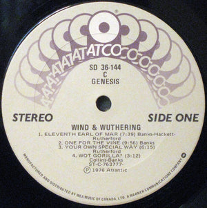 Genesis - Wind & Wuthering -