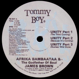 Afrika Bambaataa & James Brown - Unity - 1984
