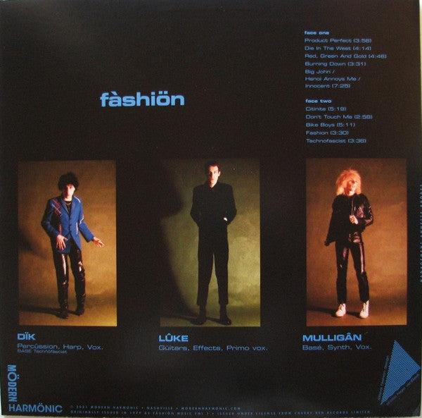 Fashion - Product Perfect Vinyl Record