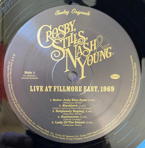 Crosby, Stills, Nash & Young - Live At Fillmore East, 1969 - 2024