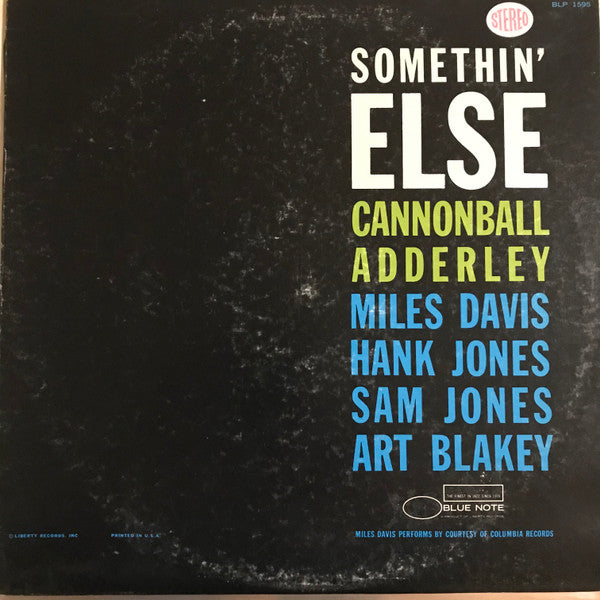 Cannonball Adderley - Somethin' Else