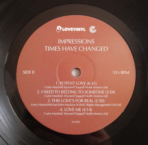 Impressions, The - Times Have Changed - 2017