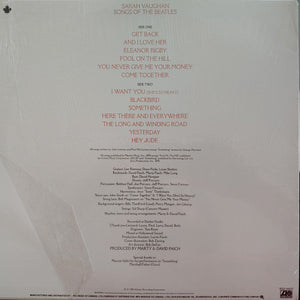 Sarah Vaughan - Songs Of The Beatles - 1981