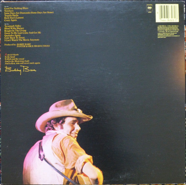 Bobby Bare - Down & Dirty Vinyl Record