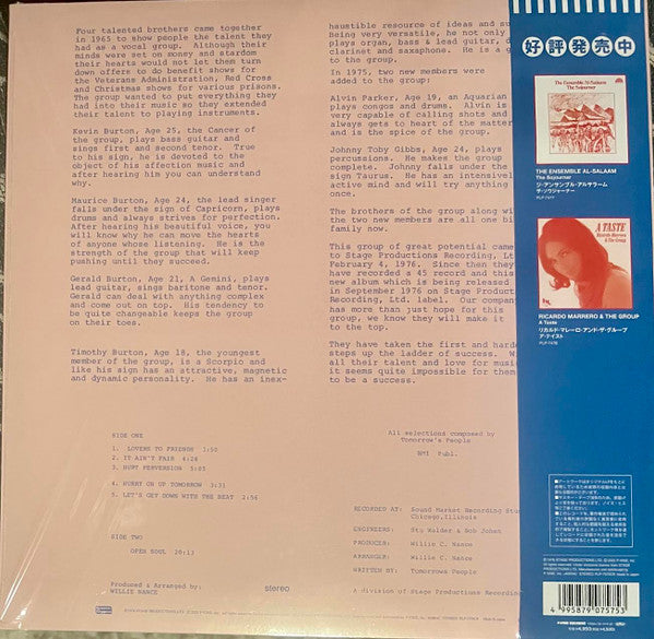 Tomorrow's People - Open Soul - 2025