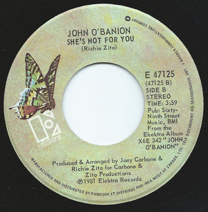 John O'Banion - Love You Like I Never Loved Before - 1981