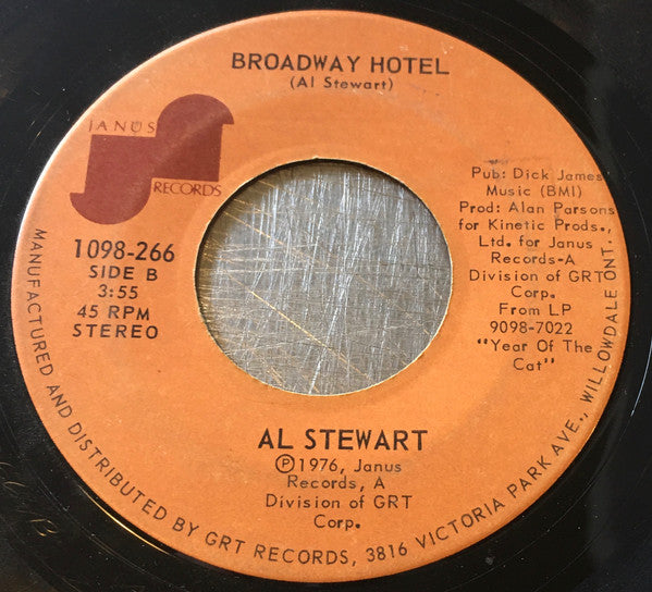 Al Stewart - Year Of The Cat - 1976