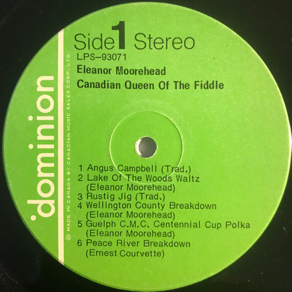 Eleanor Moorehead - Canadian Queen Of The Fiddle - 1972