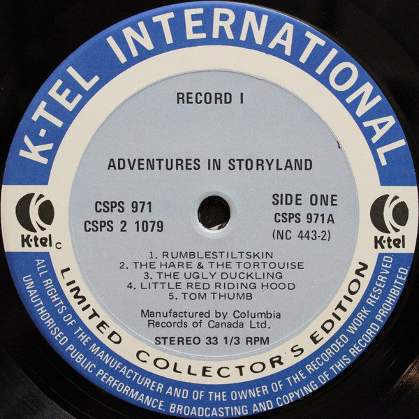Unknown Artist - K-tel's Adventures In Storyland -