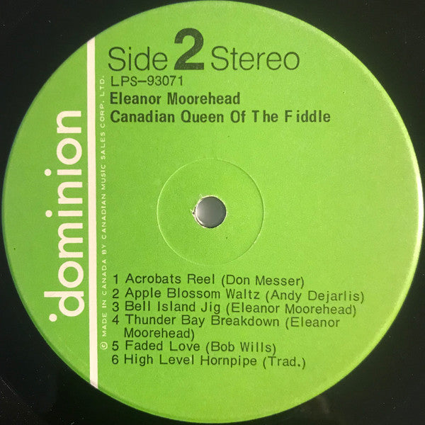 Eleanor Moorehead - Canadian Queen Of The Fiddle - 1972
