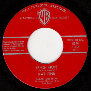 Allan Sherman - Hello Mudduh, Hello Fadduh! (A Letter From Camp) / Here's To The Crabgrass - 1963