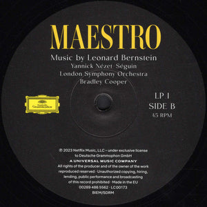 Yannick Nézet-Séguin, London Symphony Orchestra, Bradley Cooper, Leonard Bernstein - Maestro - Music By Leonard Bernstein - 2023