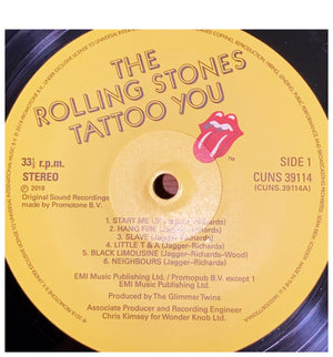 Rolling Stones - Tattoo You Vinyl Record