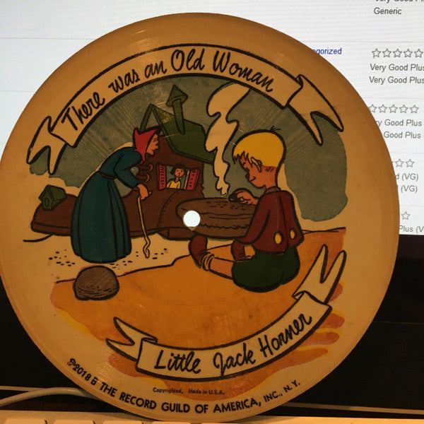 Unknown Artist - Jack Spratt / Ding Dong Bell / There Was An Old Woman / Little Jack Horner -