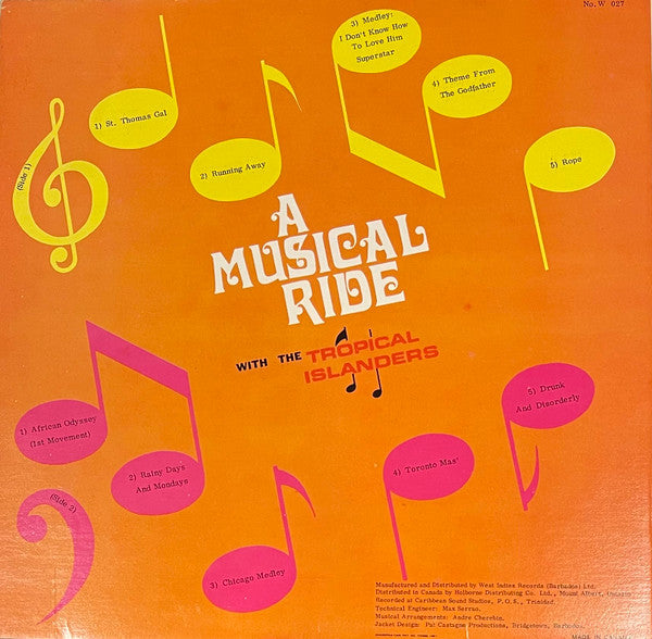Tropical Islanders, The - A Musical Ride -