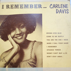 Carlene Davis - I Remember