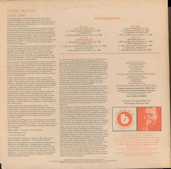 Jackie McLean - Jacknife - 1975