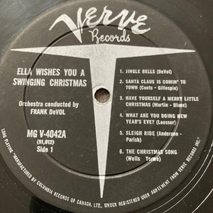 Ella Fitzgerald - Ella Wishes You A Swinging Christmas - 1960