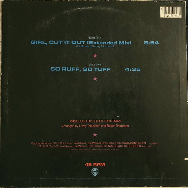 Roger Troutman - Girl, Cut It Out