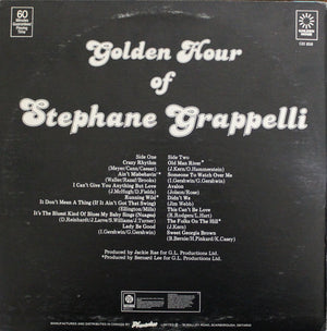Stéphane Grappelli - Golden Hour Of Stephane Grappelli - 1978