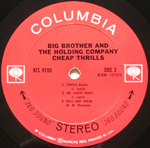Big Brother & The Holding Company - Cheap Thrills Vinyl Record