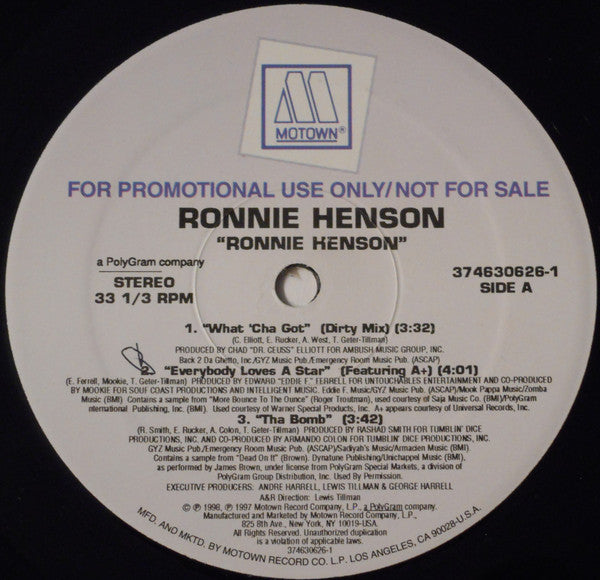 Ronnie Henson - Ronnie Henson - 1998