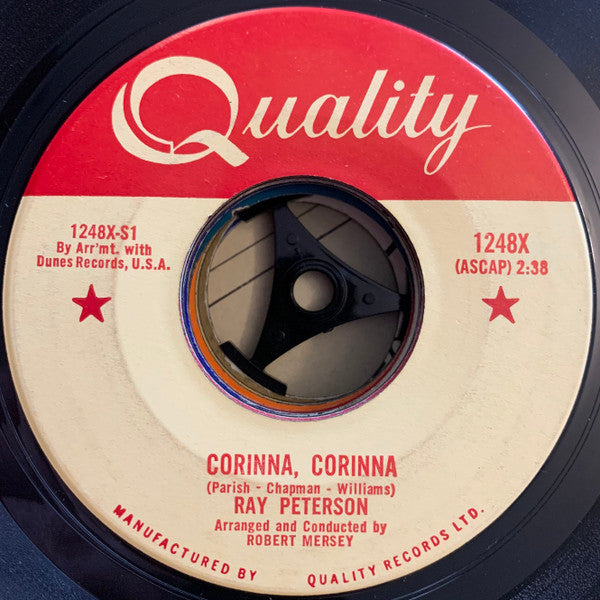 Ray Peterson - Corinna, Corrina