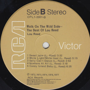 Lou Reed - Walk On The Wild Side - The Best Of Lou Reed - 1977