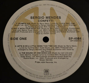 Sergio Mendes - Confetti Vinyl Record