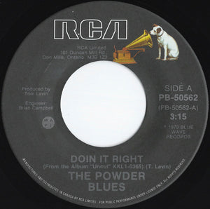 Powder Blues - Doin It Right - 1979
