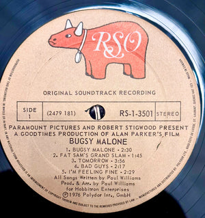 Paul Williams (2) - Bugsy Malone (Original Soundtrack Recording)